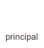 

principal